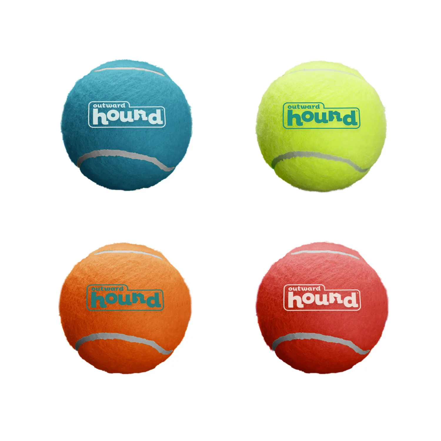 Outward Hound Squeaker Ballz Squeaky Tennis Balls
