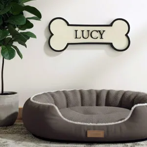 Personalised Dog Name Sign