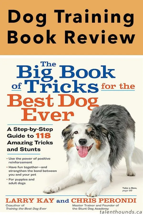 Review of 'The Big Book of Tricks for the Best Dog Ever,' a top dog trick training book by Larry Kay and Chris Perondi