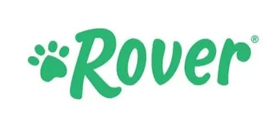 Rover logo signifying trusted pet sitting and doggy daycare services