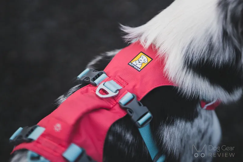 Ruffwear Flagline Harness for active dogs displayed outdoors