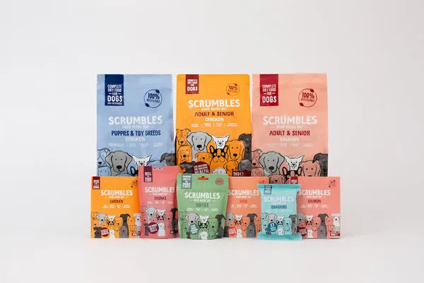 scrumbles dog food range