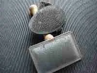 Slicker brushes for grooming Airedales