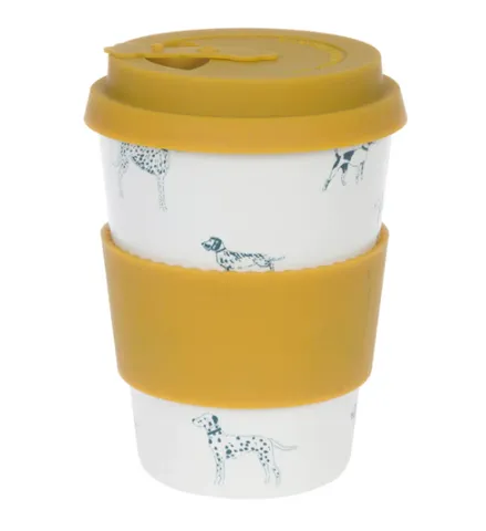 Sophie Allport Fetch Bamboo Travel Mug
