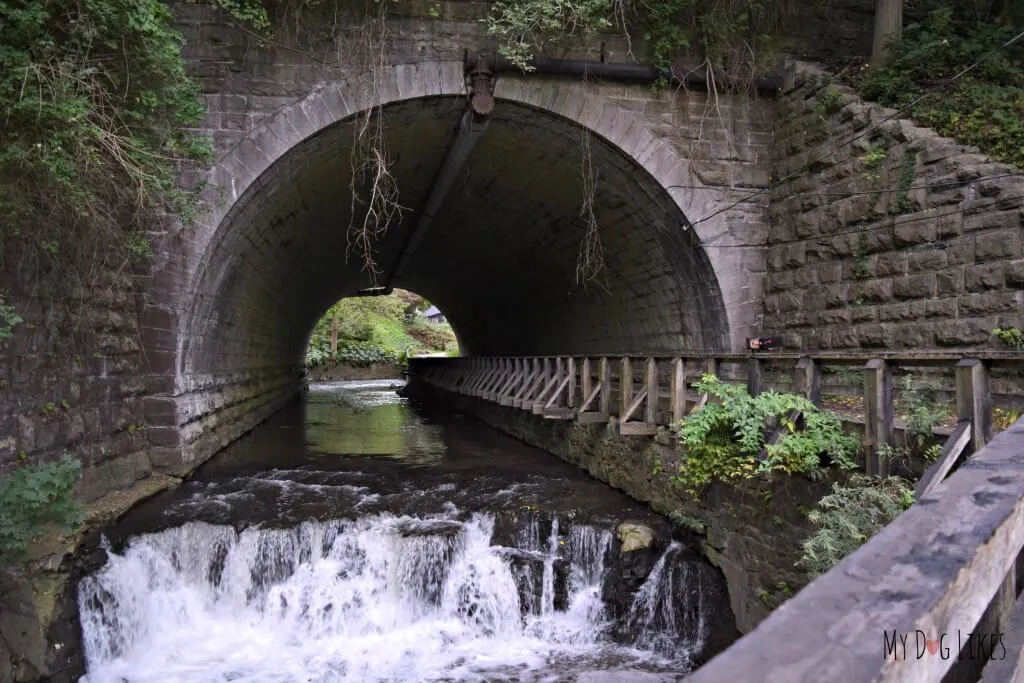 Stone Arch at the lower entrance to Corbett