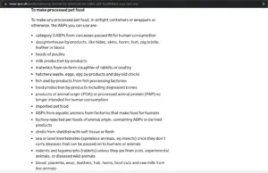 Text graphic asking &quot;What are animal by-products?&quot;, a common concern in royal canin renal support dog food reviews