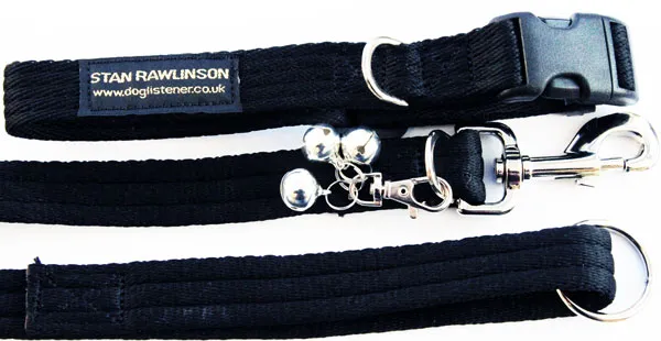 The Dog Care Story custom-designed lead, collar, and Jingler device for effective dog training