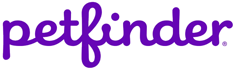 The Petfinder logo, a key online resource for finding adoptable small terriers and other pets, with a dog and cat silhouette.