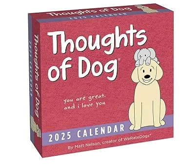 Thoughts of Dog 2025 Day-to-Day Calendar for dog lovers