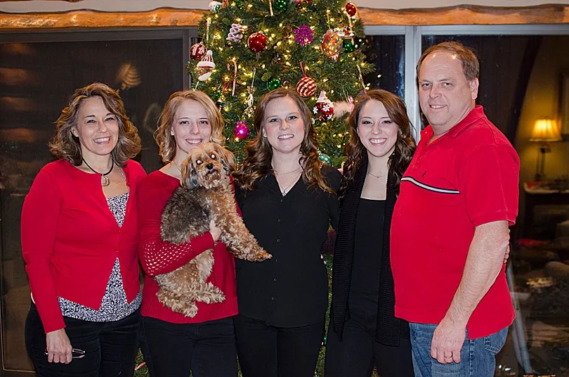 Yorkiepoo, Sophie, posing for a professional portrait, looking elegant and well-behaved.
