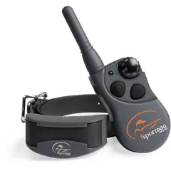 A SportDog SD-425X Remote Training Collar with receiver and transmitter on a white background