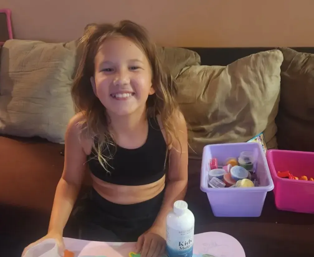 A testimonial image featuring Patricia G., a satisfied Best Nest Wellness Mama Bird customer