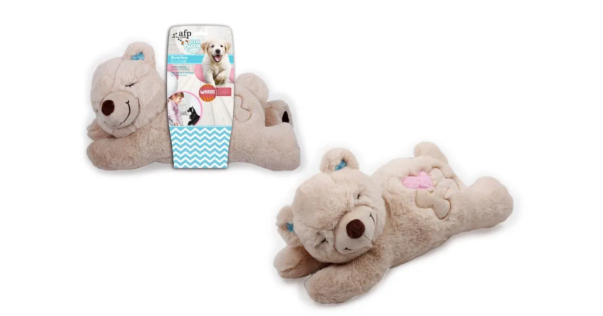 All For Paws Warm Bear with a microwavable pouch for comfort and warmth