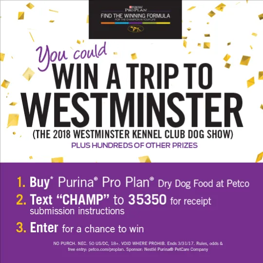 Bag of Purina Pro Plan dog food, highlighting the brand's quality nutrition