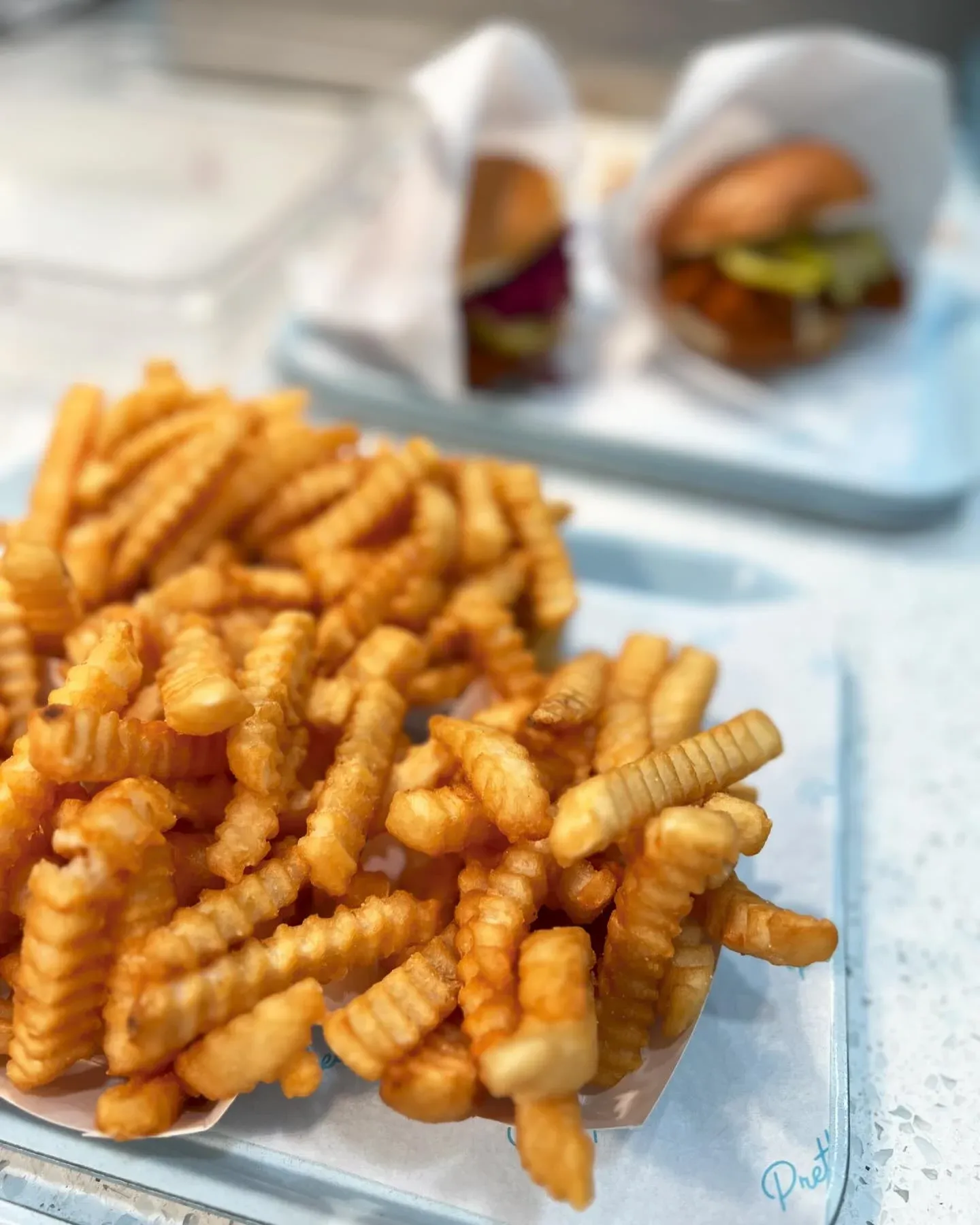 Best French fries served at Pretty Bird Hot Chicken locations in Utah