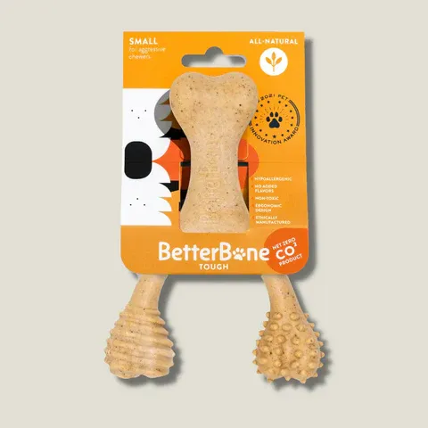 BetterBone Small Tough Chew toy for aggressive dogs.