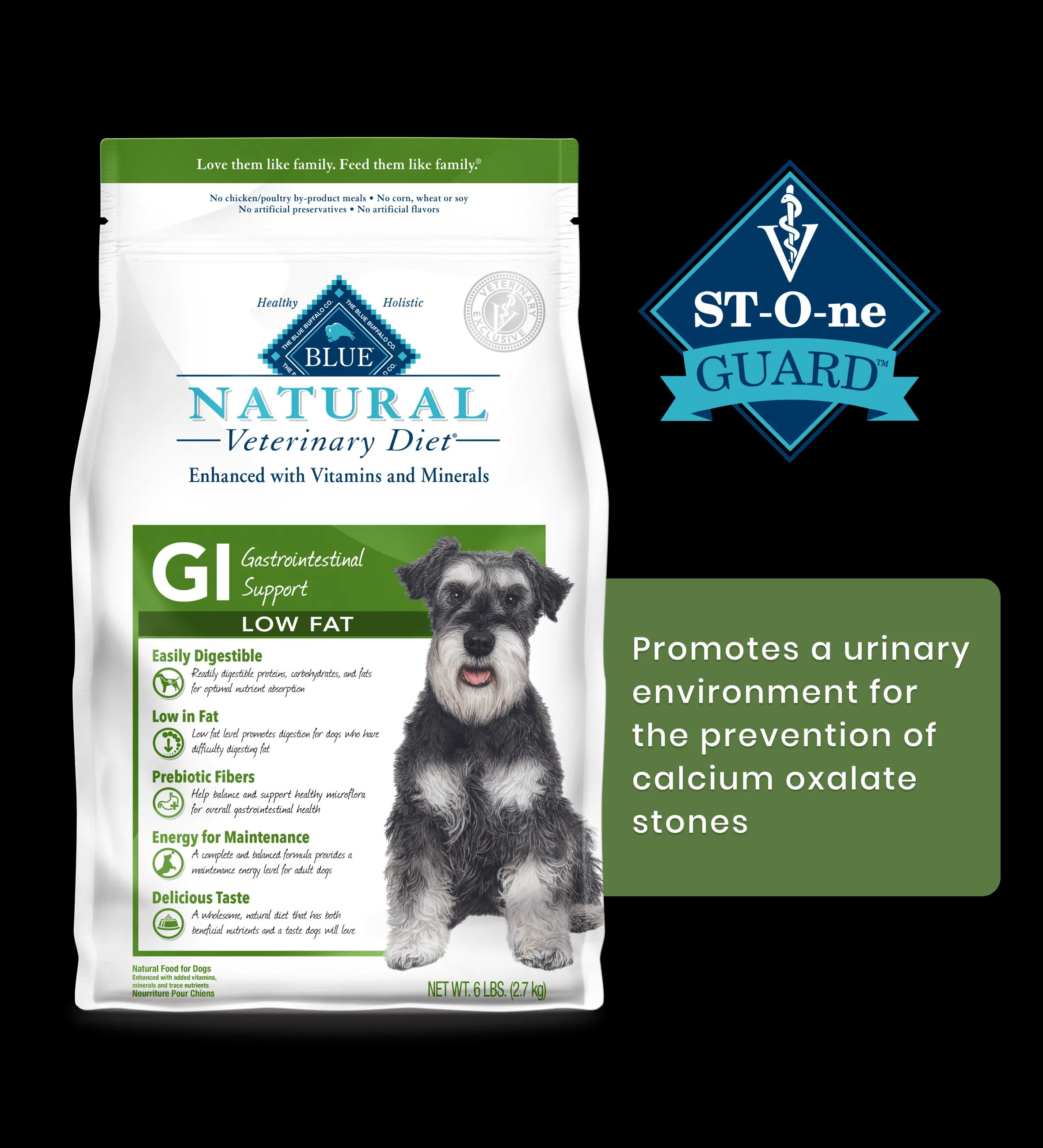 Blue Buffalo GI Gastrointestinal Support Low Fat Dog Food product image