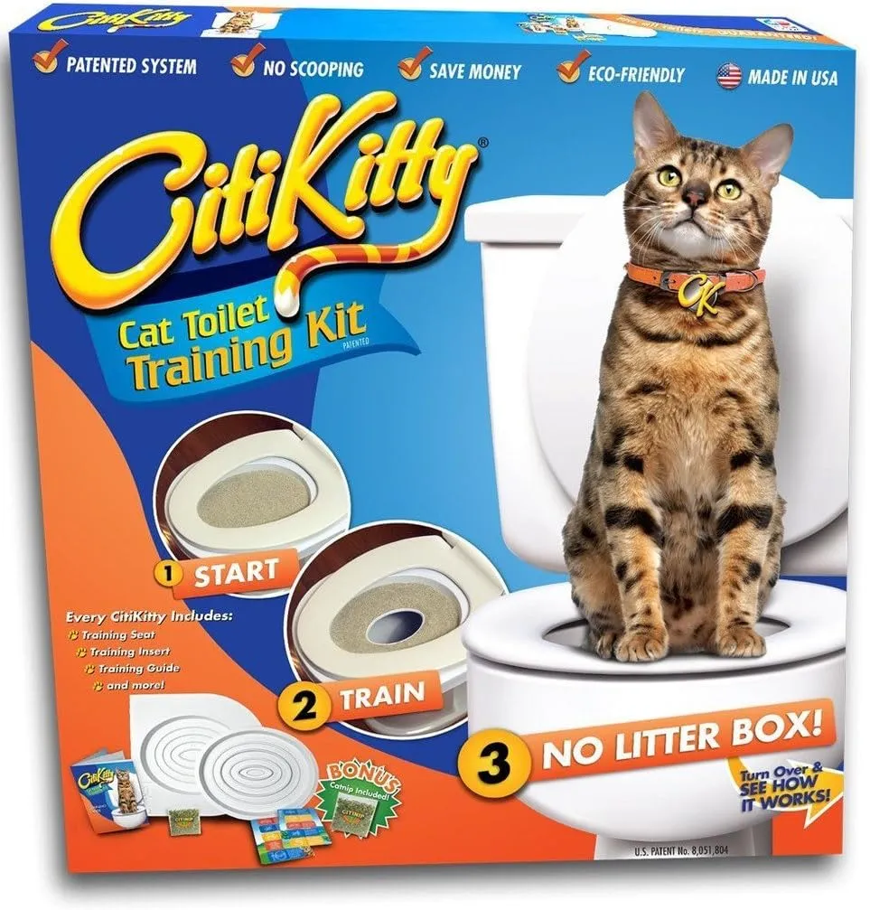 CitiKitty Cat Toilet Training Kit full package.