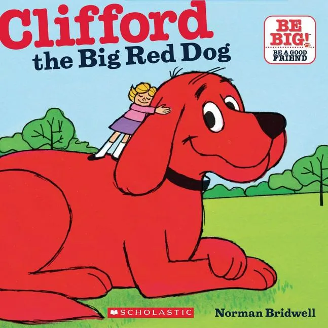 Clifford the Big Red Dog book cover: The original story introducing the famous red canine