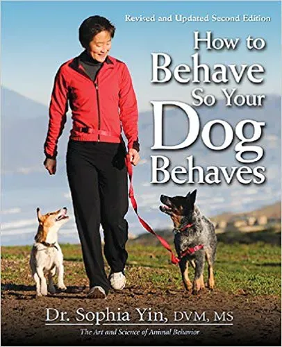 Cover of a practical dog training book by Dr. Yin