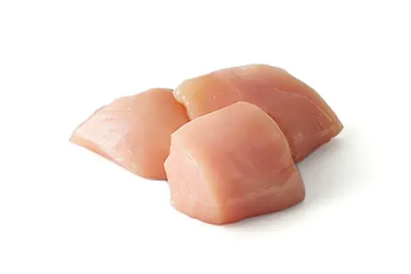 Deboned chicken ingredient for cat food