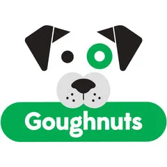 GoughNuts company logo, a green square with "GoughNuts" text.