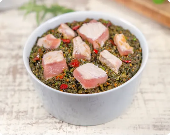 Graphic illustrating Ketogenic Dog Food Principles with Dr. Harvey's Paradigm