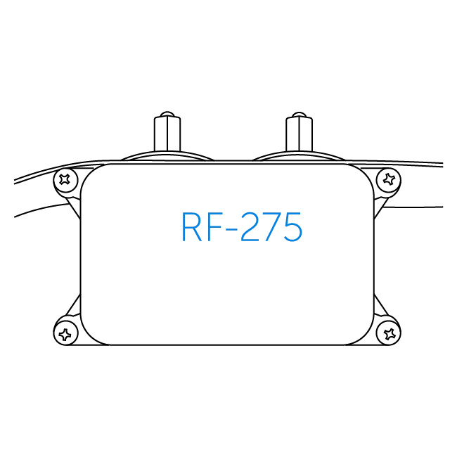 Model number on the bottom of the collar