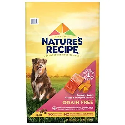 Nature's Recipe Grain Free Salmon, Sweet Potato & Pumpkin dog food