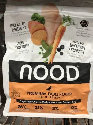 Nood Dry Dog Food Thai kibble close-up