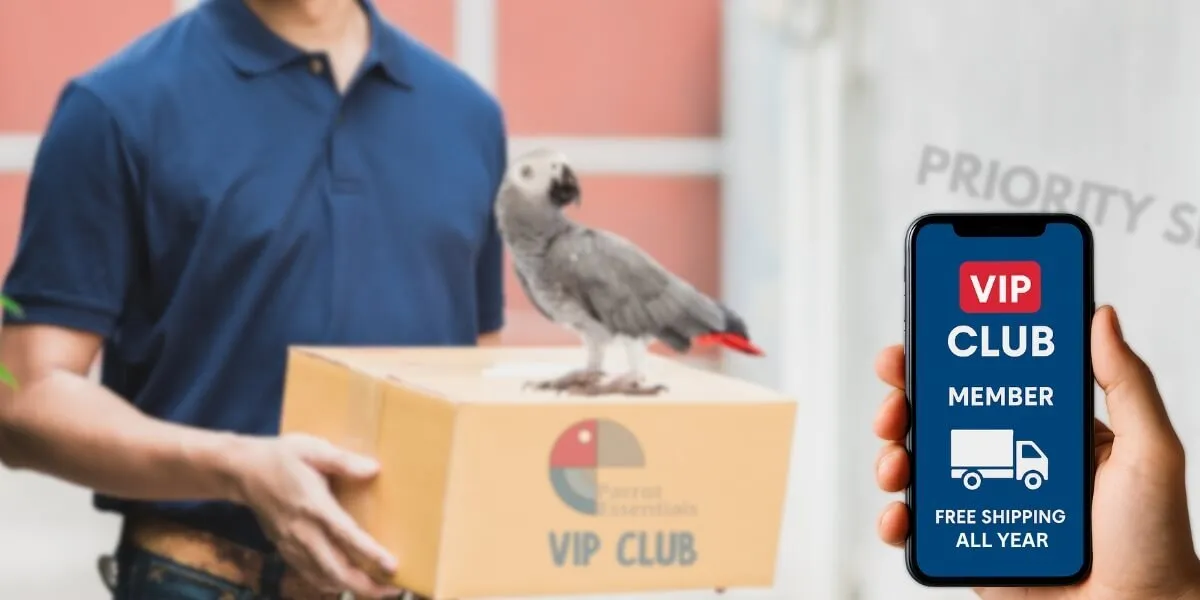 Parrot Essentials VIP Club banner