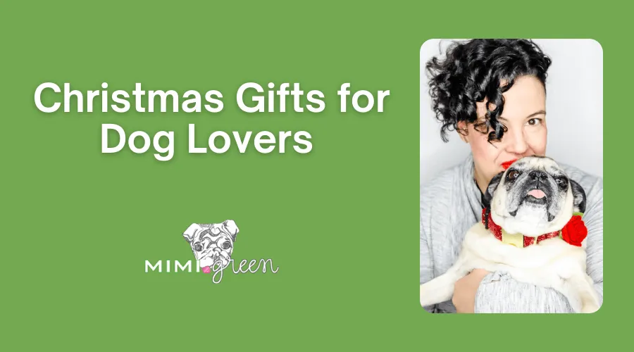 Personalized Christmas gifts for dog lovers featuring festive collars and accessories
