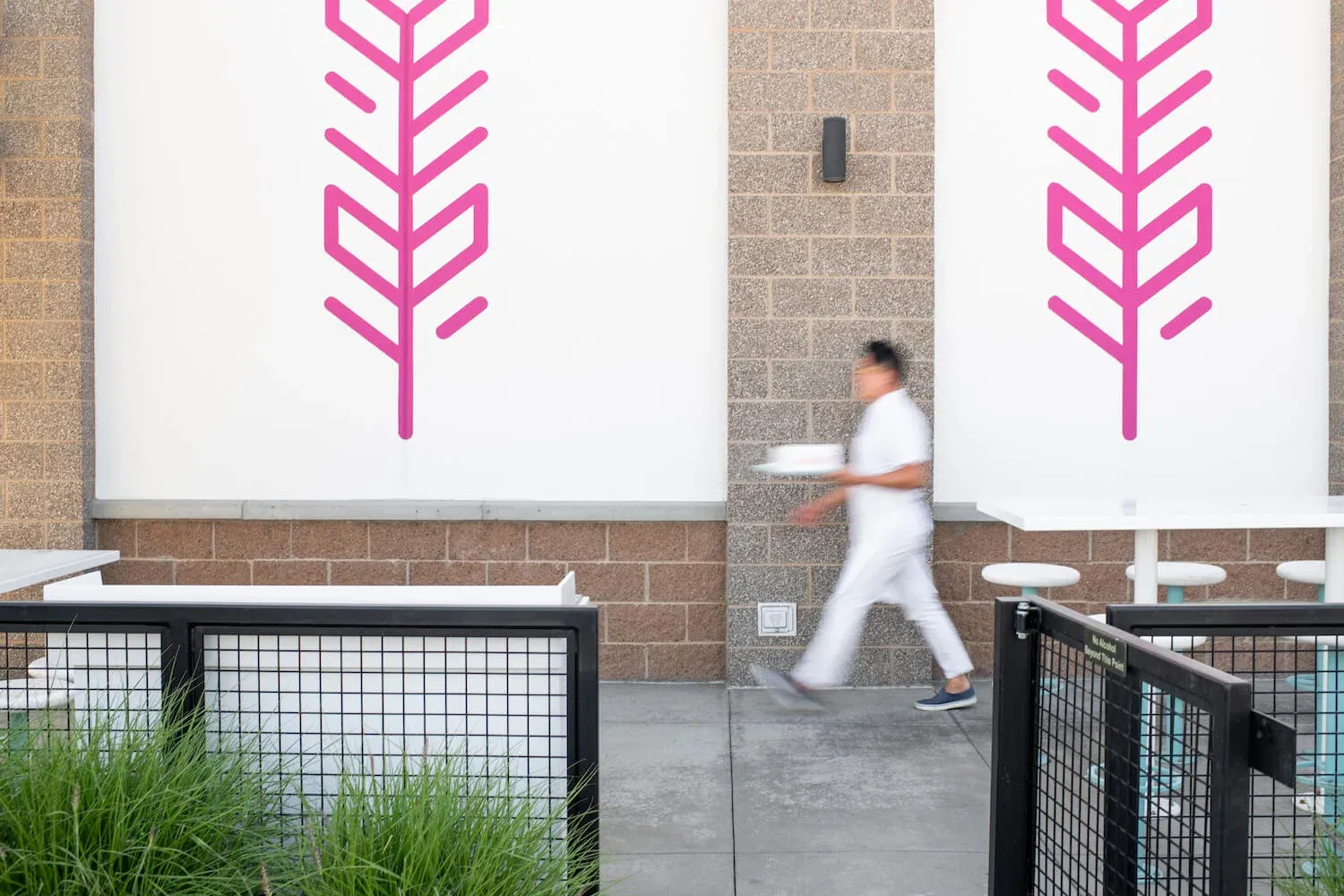 Pretty Bird Hot Chicken restaurant interior showcasing vibrant dining atmosphere in Utah