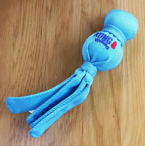 Puppy Wubba toy in blue