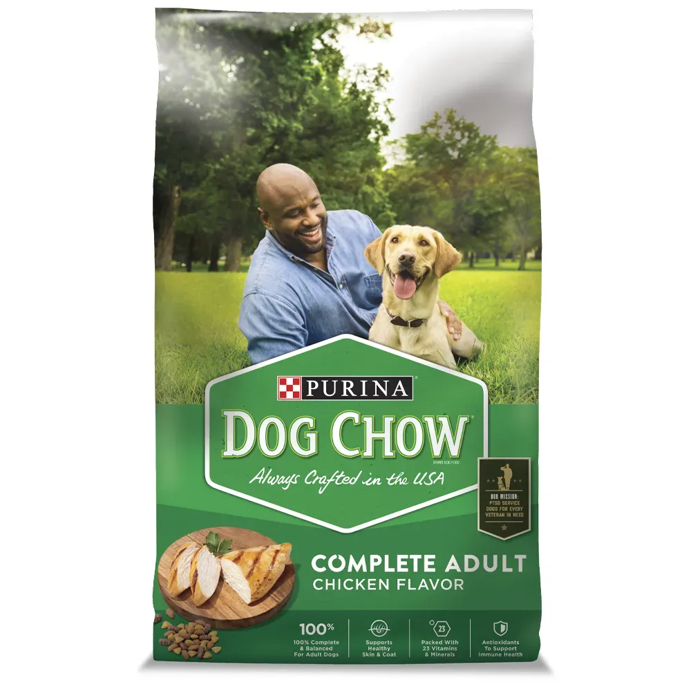 Purina Dog Chow Complete Adult Chicken Flavor dry dog food kibble