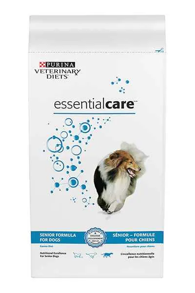 Purina Essential Care Canine Senior kibble close-up