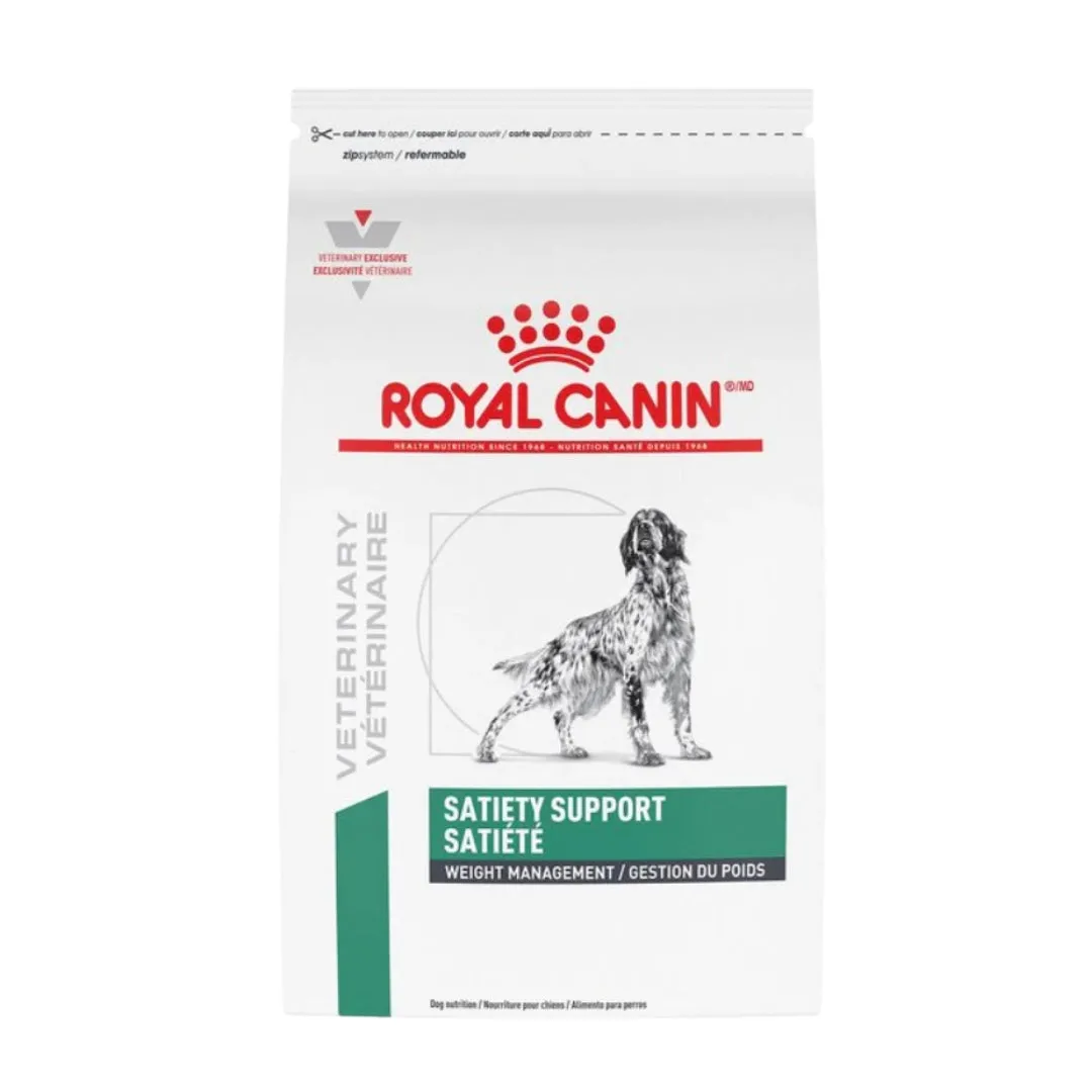 Royal Canin Canine Satiety Support dog food bag
