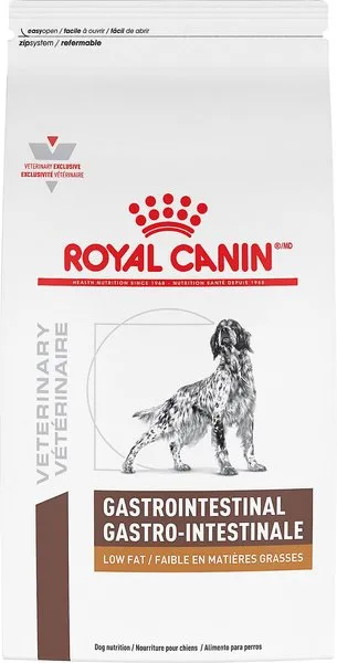 Royal Canin Veterinary Diet Adult Gastrointestinal Low Fat Dry Dog Food product image