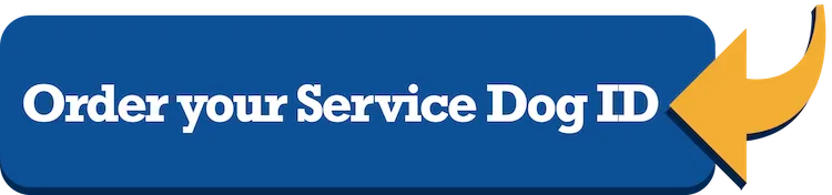 Service dog ID card example for psychiatric service registration