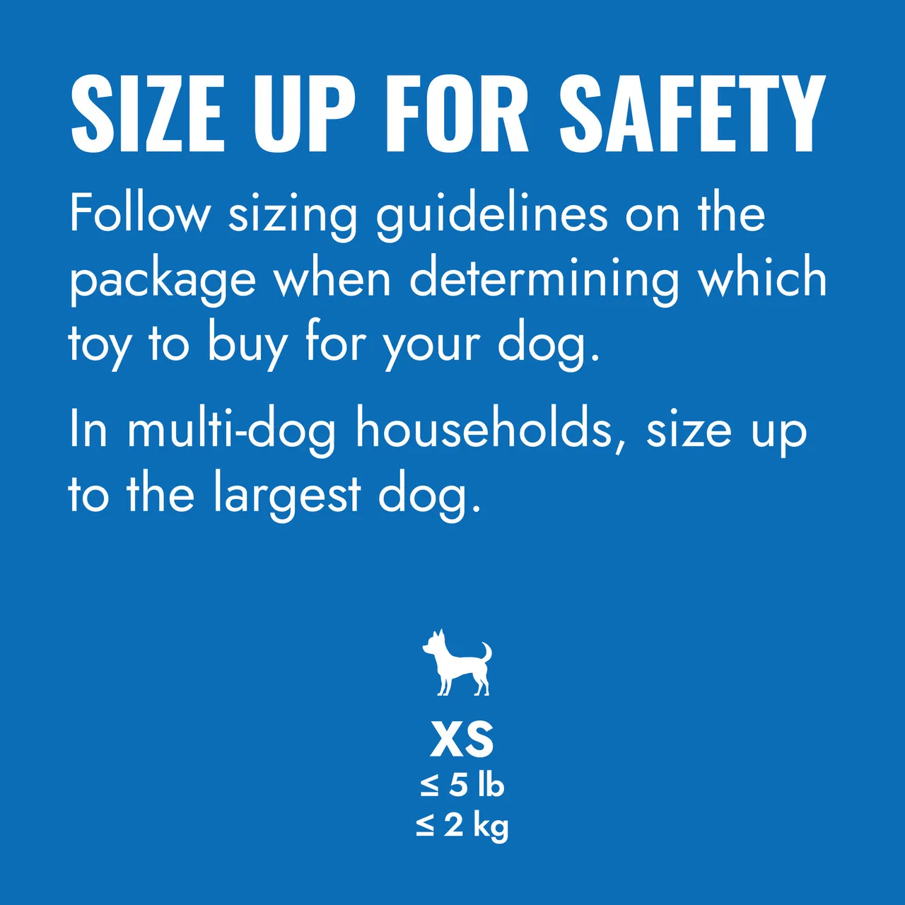 Side view of blue KONG Puppy Goodie Bone highlighting durability for chew play