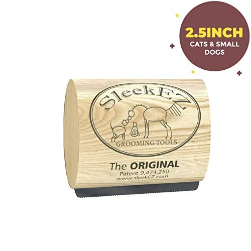 SleekEZ Original Deshedding Grooming Tool for Dogs, Cats & Horses