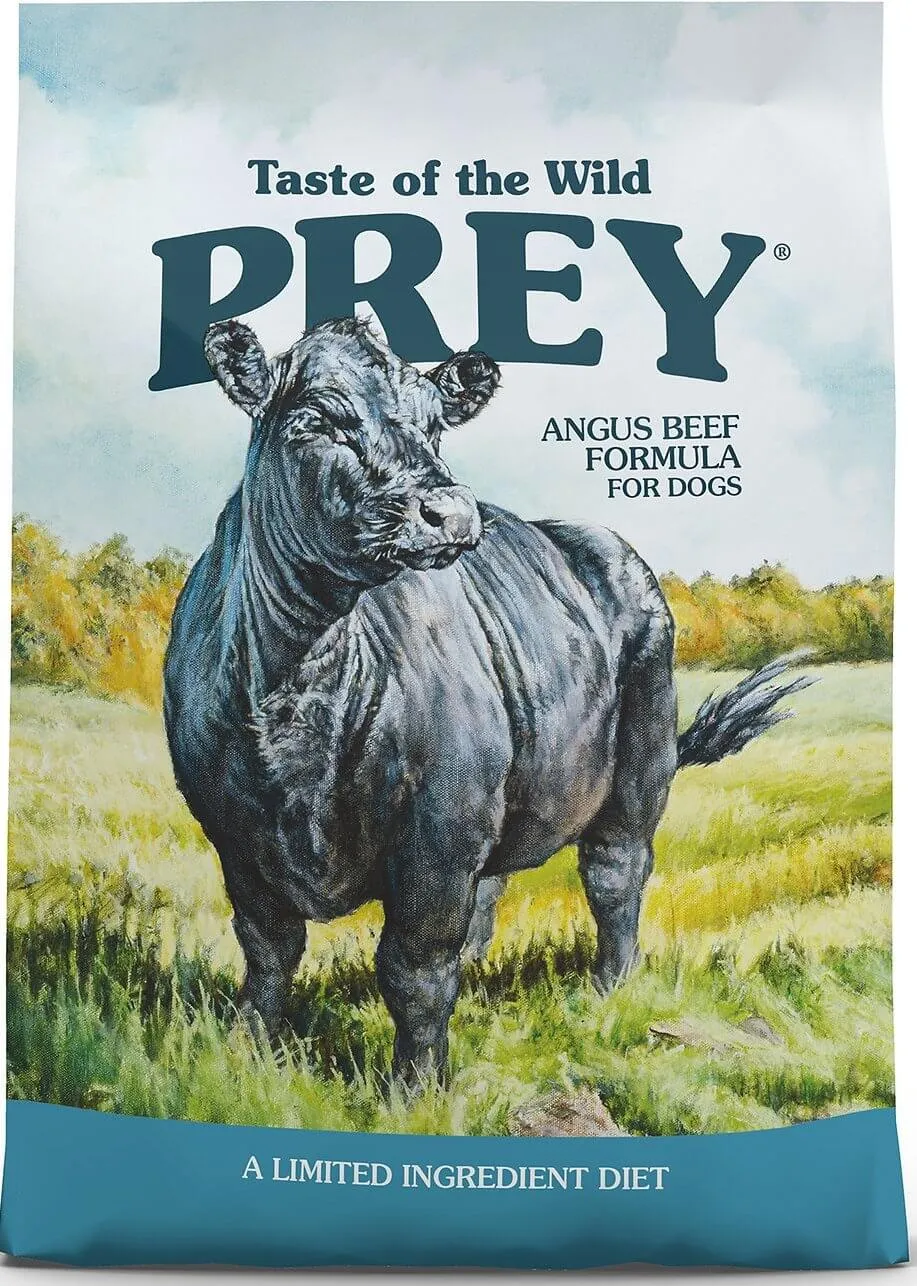 Taste of the Wild Prey Angus Beef limited ingredient bag
