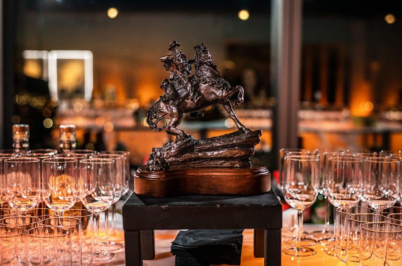 The legacy of the true story of the horse soldiers is commemorated by the America's Response Monument, showing a Green Beret on horseback.