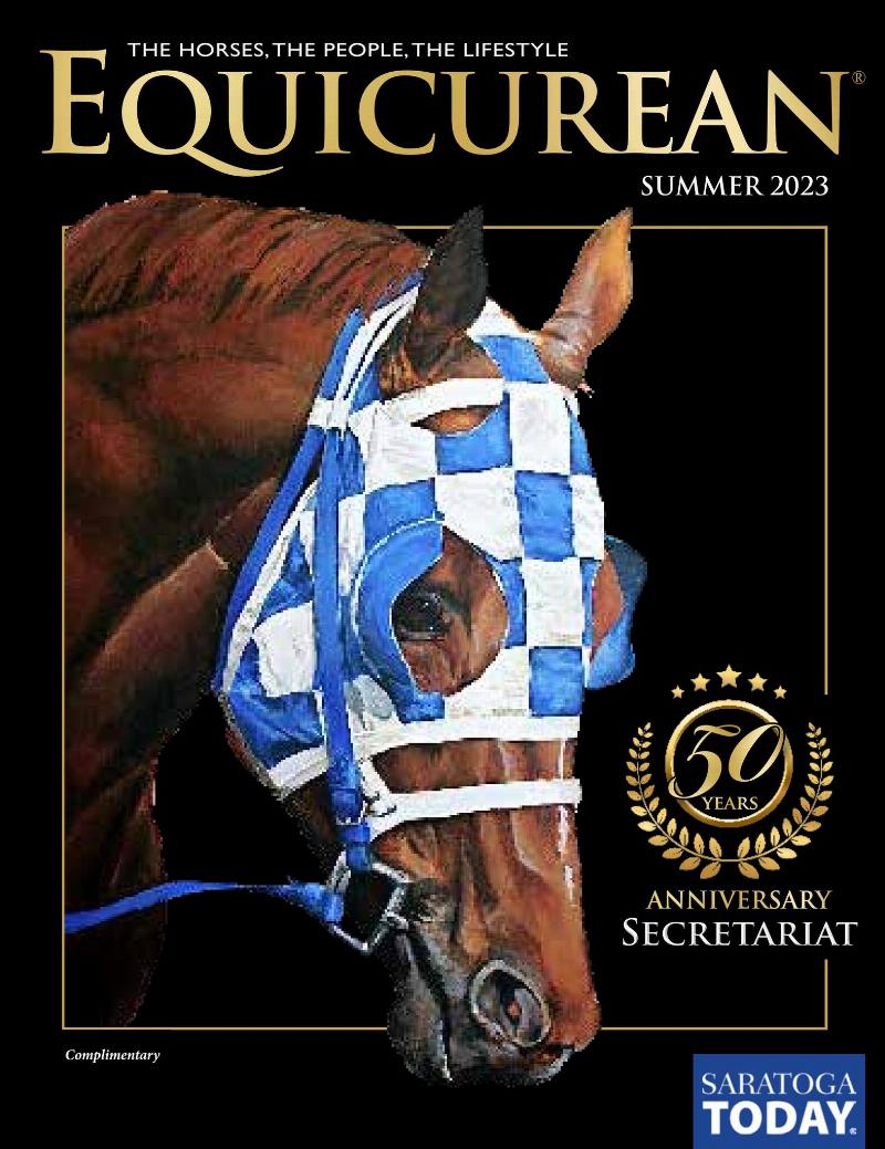 Amira Chichakly, a skilled horse trainer, sharing a quiet moment with a Thoroughbred in a stable setting.