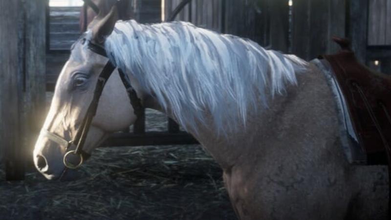 A player riding a powerful steed through the Grizzlies in Red Dead Redemption 2, highlighting the strong bond and the keyword 'does your horse die in rdr2 story'.