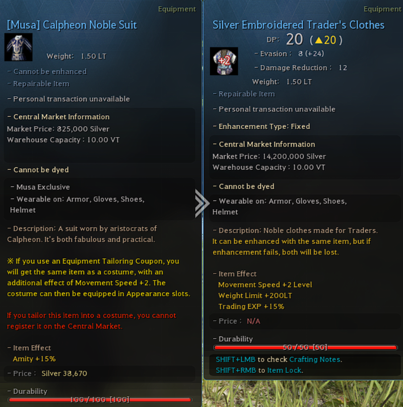 BDO horse training gear with Lightstones socketed, showing glowing gems enhancing horse stats