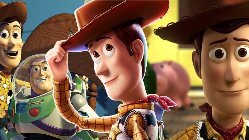 A detailed shot of Bullseye, the horse from Toy Story, showcasing his friendly expression and the iconic saddle from the Woody's Roundup collection.