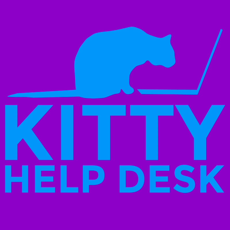 A fluffy cat sitting patiently, looking towards a treat held by a human hand, with a clicker visible.