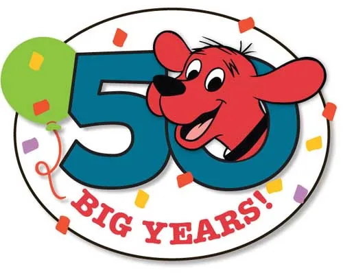 Clifford 50th Anniversary Logo