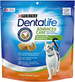 DentaLife Tasty Chicken Flavor Dental Cat Treats